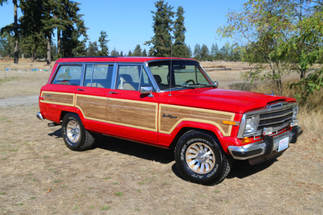 1987 Jeep Grand Wagoneer 97K Actual Miles Excellent Shape Worldwide NO RESERVE 1987 Jeep Wagoneer