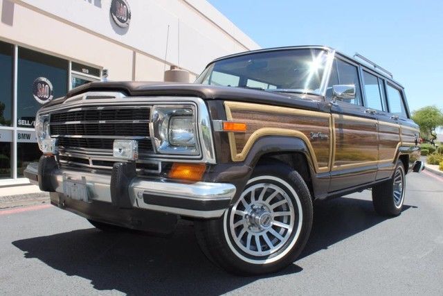 1987 Jeep Grand Wagoneer Limited 4X4 202429 Miles Dark Pewter Metallic SUV 5.9L 1987 Jeep Wagoneer Limited 4X4