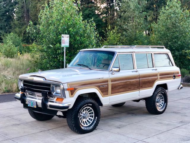 1987 JEEP GRAND WAGONEER LOW MILES 72K 4.0L INLINE 6 WRANGLER CHEROKEE CHIEFTAIN 1987 Jeep Wagoneer GRAND WAGONEER