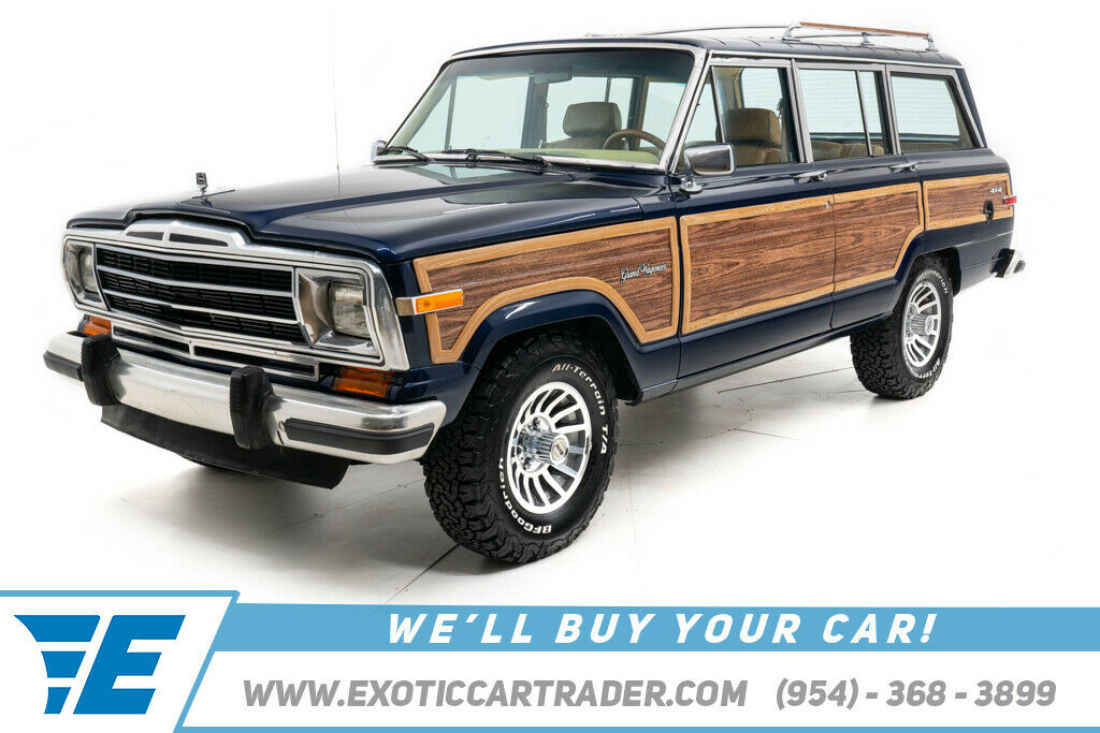 1987 Jeep Grand Wagoneer SUV 1987 Jeep Grand Wagoneer SUV