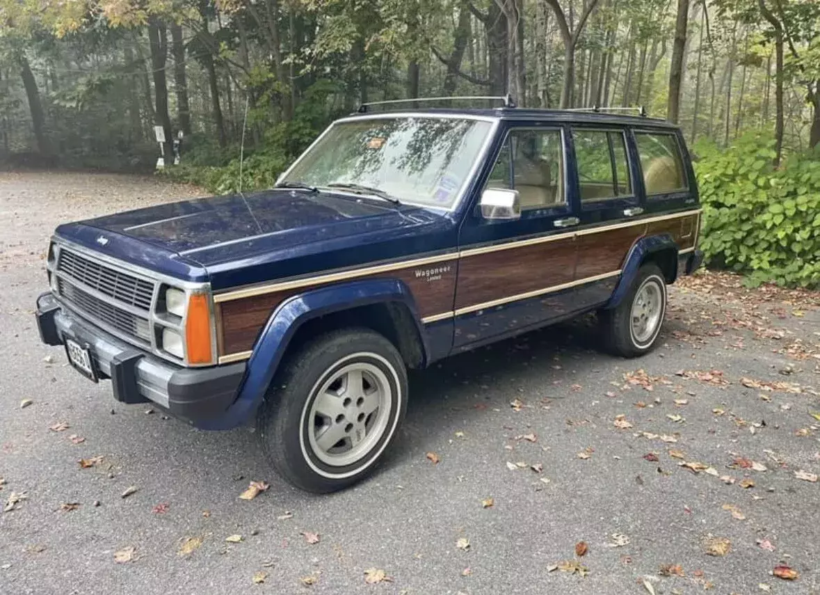 1987 Jeep Wagoneer Blue LIMITED 1987 Jeep Wagoneer LIMITED