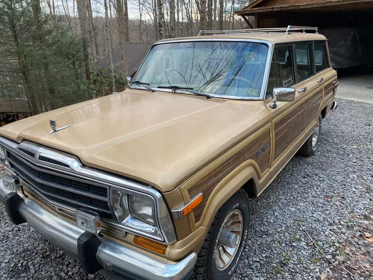 1987 Jeep Wagoneer SUV Brown 1987 Jeep Wagoneer