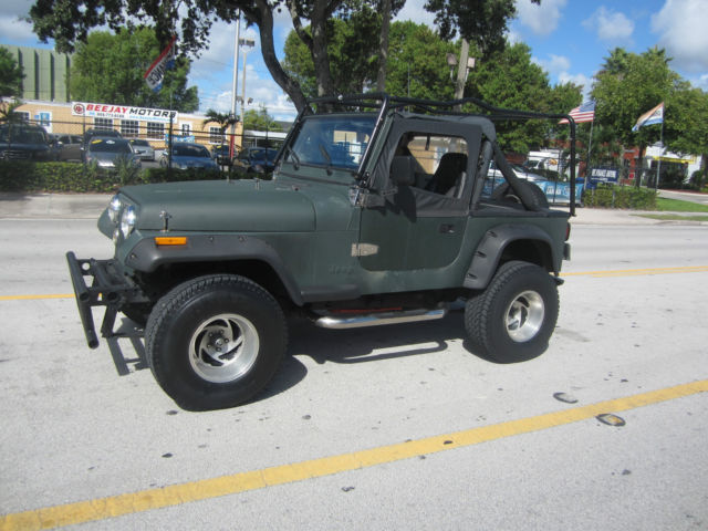 1987 jeep wrangler 4x4 6 cyl clean florida lifted jeep customized make offer 1987 Jeep Wrangler
