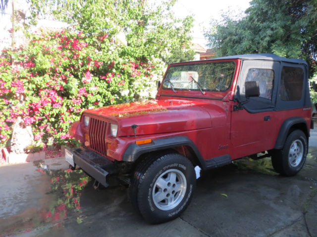 1987 Jeep Wrangler Base Sport Utility 2-Door V6 Standard 1987 Jeep Wrangler