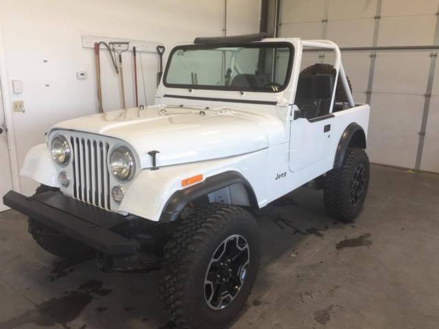1987 Jeep Wrangler Restored Into CJ front end. 1987 Jeep Wrangler Base Sport Utility 2-Door