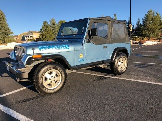 1987 JEEP WRANGLER ROT FREE GREAT LOOKING WRANGLER 1987 Jeep Wrangler RENEGADE