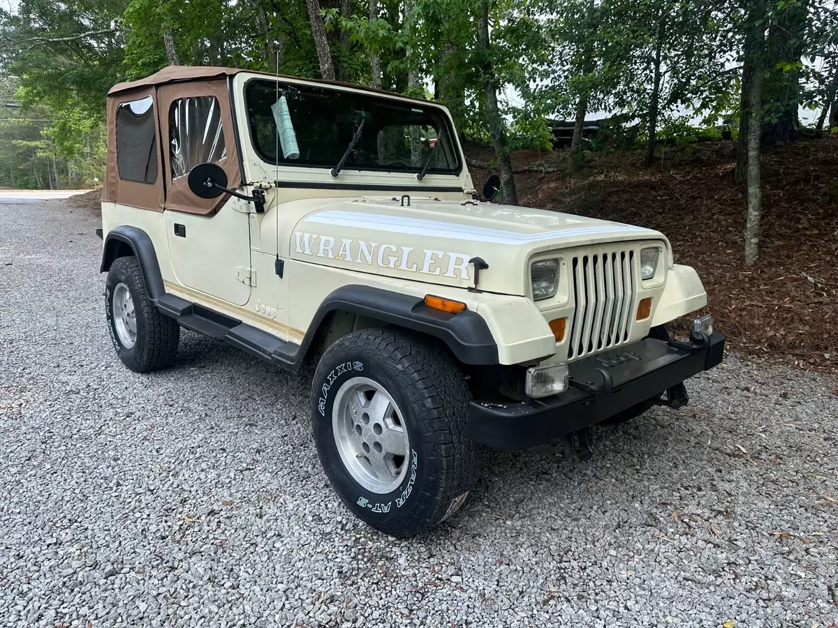 1987 jeep wrangler YJ with only 72k miles 1987 Jeep Wrangler SPORT