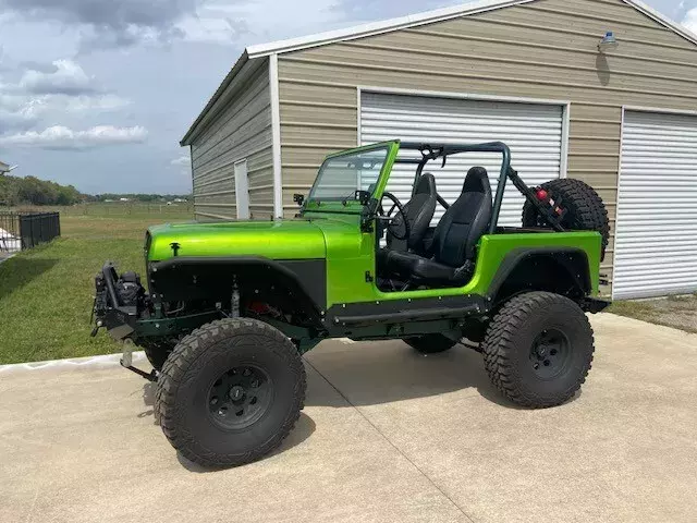 1987 JEEP YJ V8 CHEVY CUSTOM RESTO NEW BUILD NICE!!! 1987 Jeep Wrangler