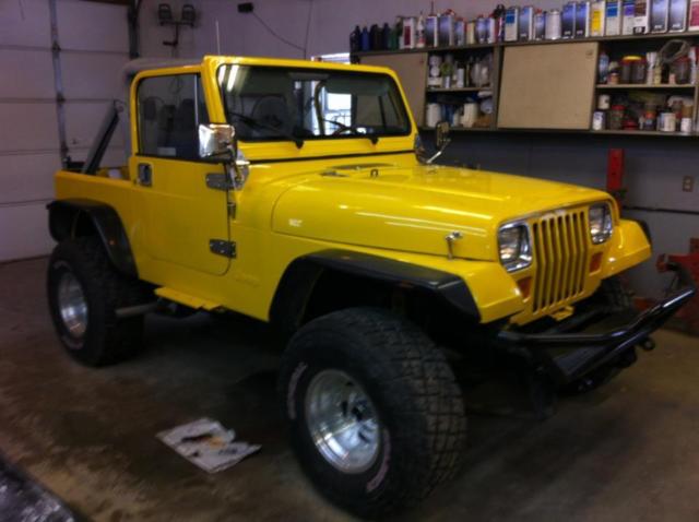 1987 JEEP YJ WRANGLER Frame off resotration 1987 Jeep Wrangler Wrangler