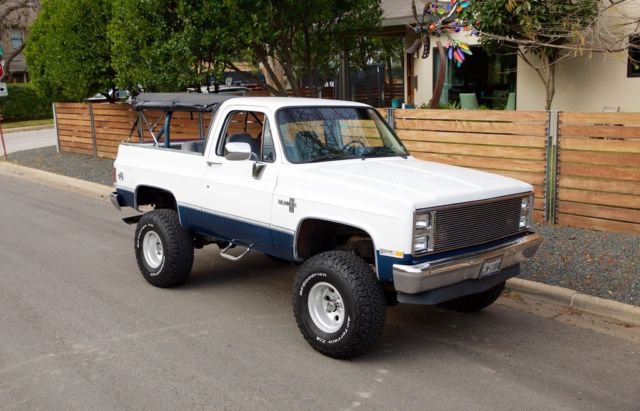 1987 K5 Blazer 350 V8, 4x4 Bronco Jeep Scout Custom 1987 Chevrolet Blazer SILVERADO