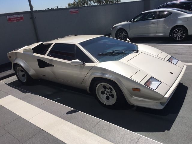 1987 Lambo Countach lp5000qv 4k miles! 1987 Lamborghini Countach LP5000 QV