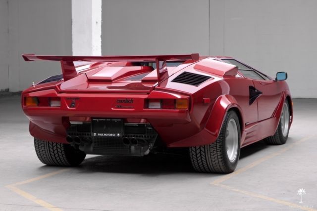 1987 Lamborghini Countach 5000 QV (Rebuilt Engine < 50 miles) - photo 6