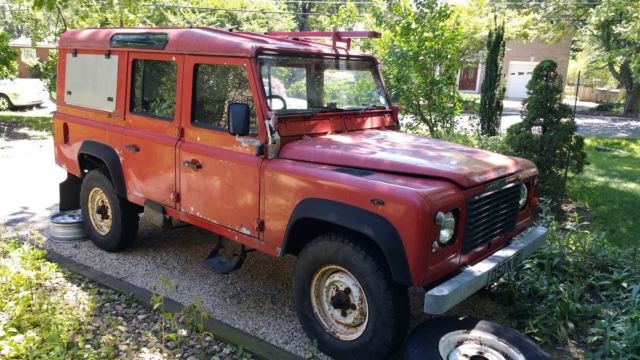 1980 Land Rover Defender COUNTY LWB STATION WAGON