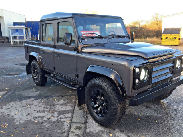 1987 LANDROVER DEFENDER 110 DOUBLE CAB 3.5 V8 WAITOMO GREY CHASSIS UP REBUILD 1987 Land Rover Defender County Station Wagon