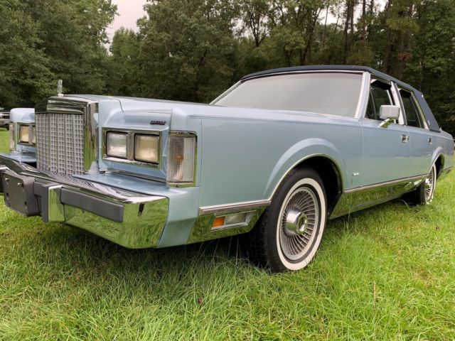 1987 Lincoln Town Car Signature Series Roadster 1987 Lincoln Town Car Signature Series