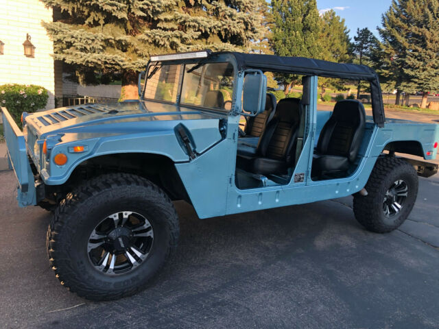1987 M1038 2002 TURBO DIESEL 4 SPEED 2" LIFT 11K MI HUMVEE H1 NO RESERVE! 1987 Hummer H1 801-675-1942