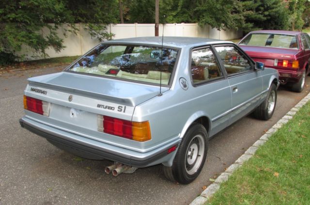 1987 Maserati Biturbo Si 'Black Edition' RARE Export 2.5 V6 Project Car 1987 Maserati Biturbo