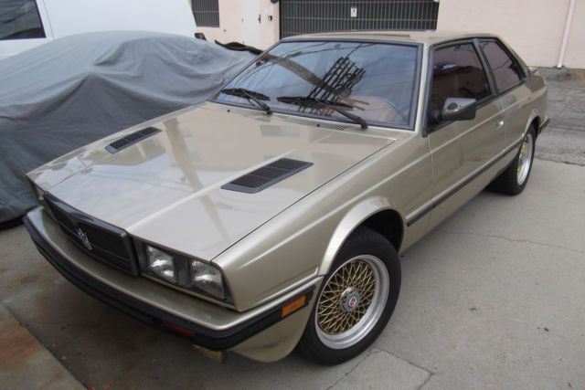 1987 MASERATI BITURBO SI 1987 Maserati Coupe SI