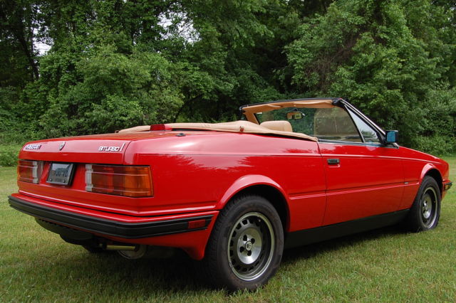 1987 Maserati BiTurbo Spyder Red/Tan 5 Speed. Very Nice!! - photo 7