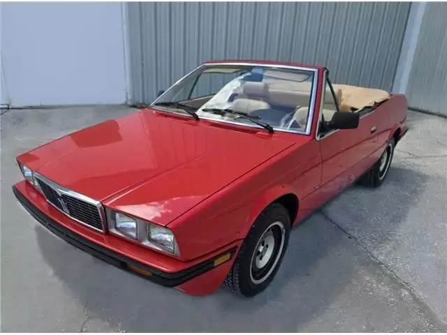 1987 Maserati Biturbo Spyder Zagato convertible 1987 Maserati Biturbo