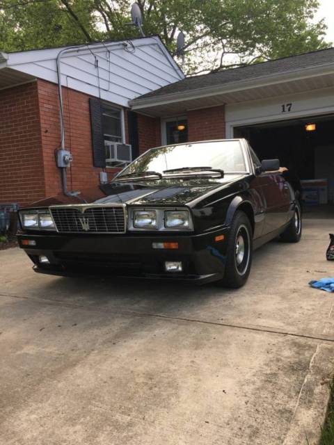 1987 Maserati Biturbo Zagato Convertible 1987 Maserati Spyder Zagato