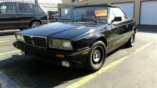 1987 Maserati Spyder Biturbo 2.5, 5 Speed, Fuel Injection 1 of 297 by Zagato 1987 Maserati Spyder