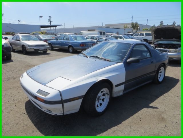1987 Mazda RX-7 2+2 Used 1.3L R2 Manual NO RESERVE 1987 Mazda RX-7 2+2