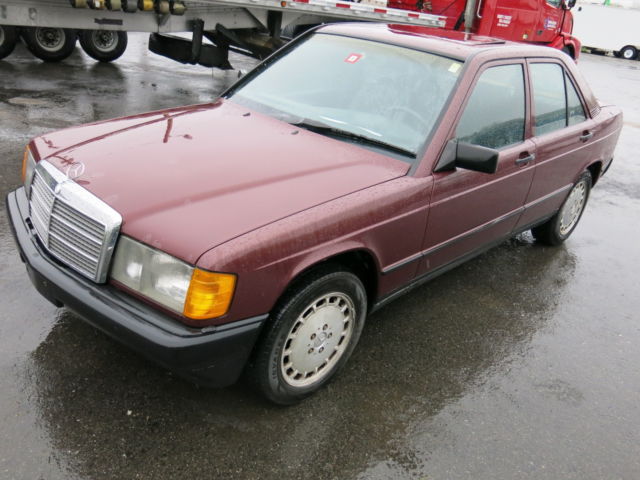 1987 MERCEDES 190D 2.5 TURBO DIESEL RUNS & DRIVES AWESOME 1987 Mercedes-Benz 190-Series