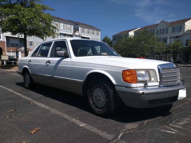 1987 Mercedes 420 sel S class 1987 Mercedes-Benz 400-Series