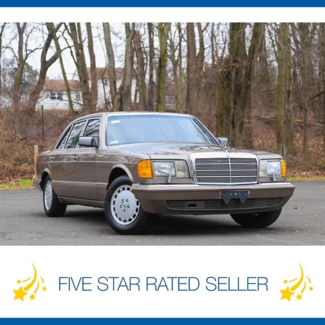 1987 Mercedes 560 SEL 560sel V8 Sedan Super Low 65K mi Rare Collectible 1987 Mercedes-Benz S-Class 560sel V8 Sedan Super Low 65K mi Rare Collectible