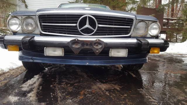1987 Mercedes 560SL Convertible runs good hardtop Becker Radio Clean Carfax 1987 Mercedes-Benz SL-Class