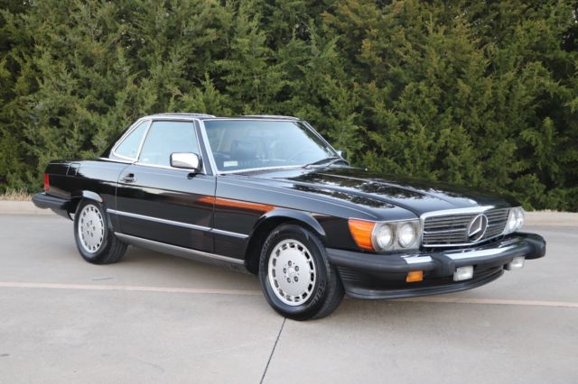 1987 Mercedes-Benz SL-Class 560SL Roadster Triple Black 49k Miles - photo 8