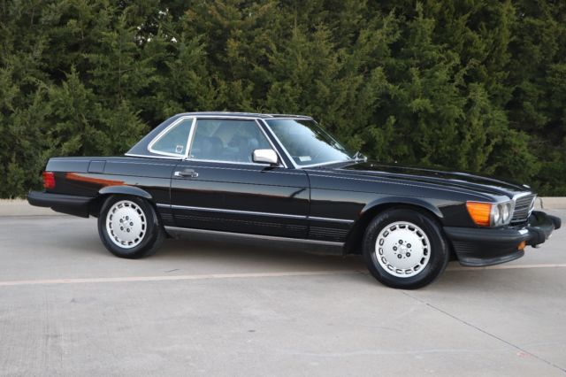 1987 Mercedes-Benz SL-Class 560SL Roadster Triple Black 49k Miles - photo 9