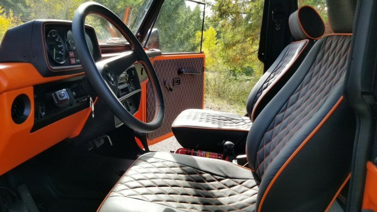 1987 Mercedes-Benz G-Class Matte Orange and black - photo 12