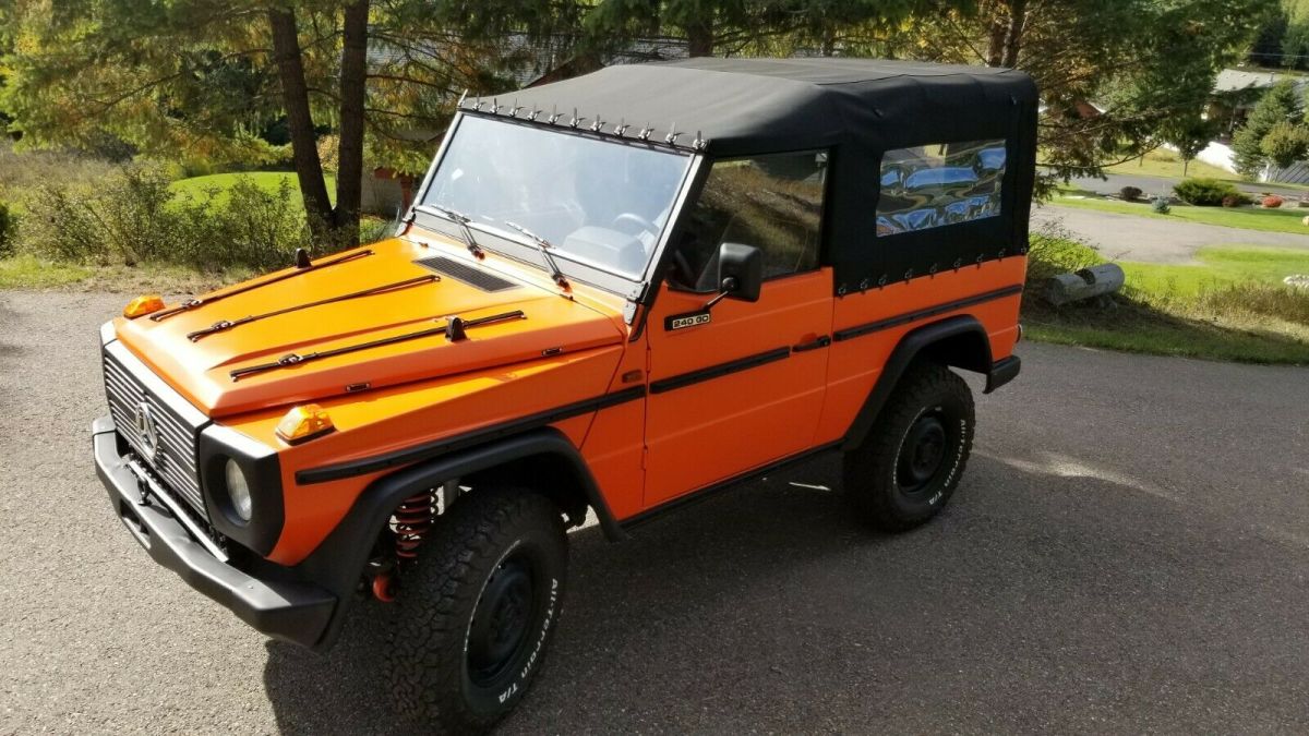1987 Mercedes-Benz G-Class Matte Orange and black - photo 4
