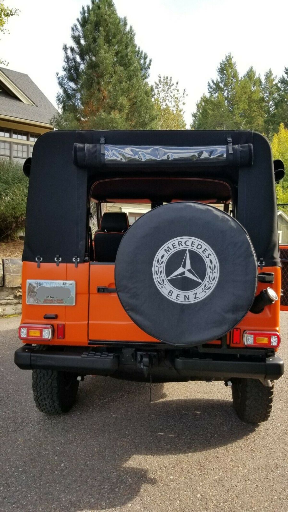 1987 Mercedes-Benz G-Class Matte Orange and black - photo 8