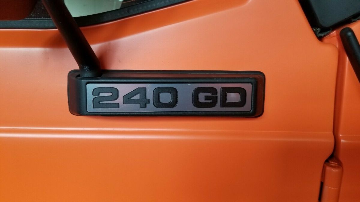 1987 Mercedes-Benz G-Class Matte Orange and black - photo 9