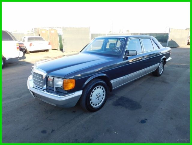 1987 Mercedes-Benz 300 4-Door Turbodiesel Used Turbo 3L I6 12V NO RESERVE 1987 Mercedes-Benz 300-Series 4 Dr Turbodiesel