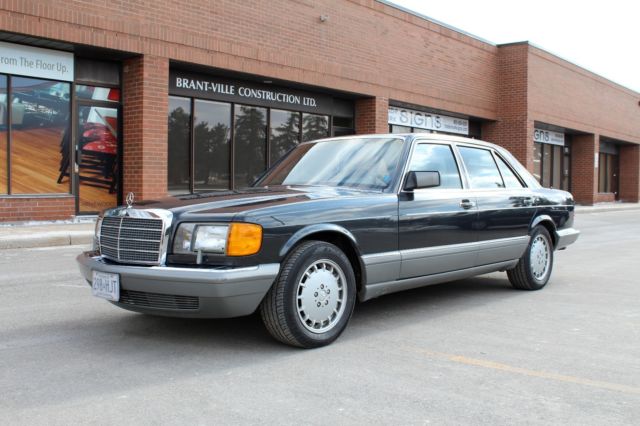 1987 Mercedes-Benz 300 SDL Turbo 1987 Mercedes-Benz 300-Series Turbo Diesel W126