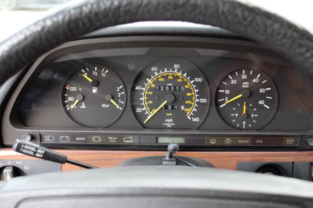 1987 Mercedes-Benz 300-Series Turbo Diesel W126 - photo 9