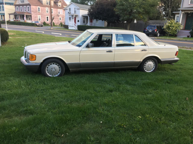 1987 mercedes benz 300sdl low miles diesel greasecar biofuel hybrid w126 1987 Mercedes-Benz 300-Series