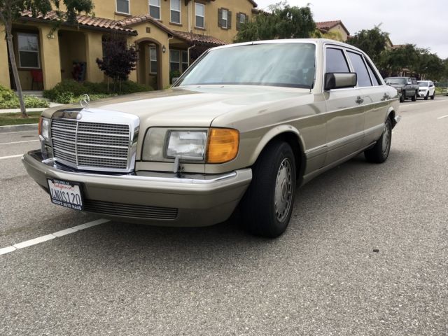 1987 Mercedes-Benz 420SEL 2nd owner since new all books,service records. 1987 Mercedes-Benz 400-Series Base Sedan 4-Door