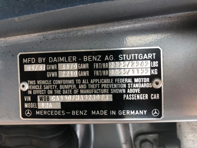 1987 Mercedes-Benz 400-Series SEL - photo 10