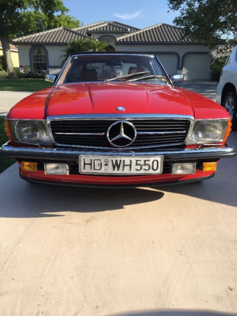 1987 Mercedes-Benz 500 SL European version 35K miles 1987 Mercedes-Benz SL-Class