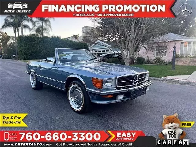 1987 Mercedes-Benz 560 Convertible Soft top also hard  TOP super clean 1987 Mercedes-Benz 500-Series 560SL