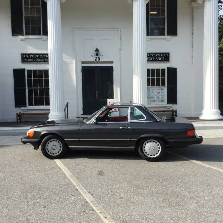 1987 Mercedes-Benz 500-Series burgundy - photo 3