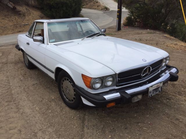 1987 Mercedes-Benz 560 SL 55K mi Original Owner Ca. Car 1987 Mercedes-Benz 500-Series