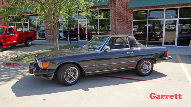 1987 Mercedes Benz 560 SL 5.6L Fuel Injected 500 Series Roadster 1987 Mercedes-Benz SL-Class 560