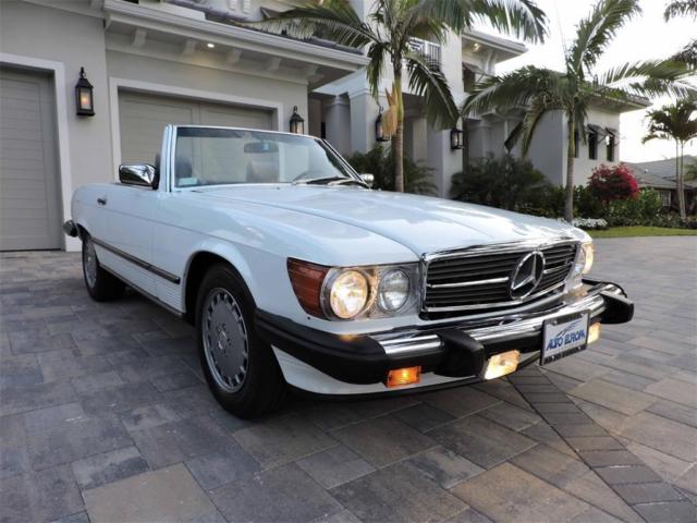 1987 Mercedes-Benz 560 SL Low Miles Immaculate Both Tops R107 560SL Convertible 1987 Mercedes-Benz SL-Class Base Convertible 2-Door