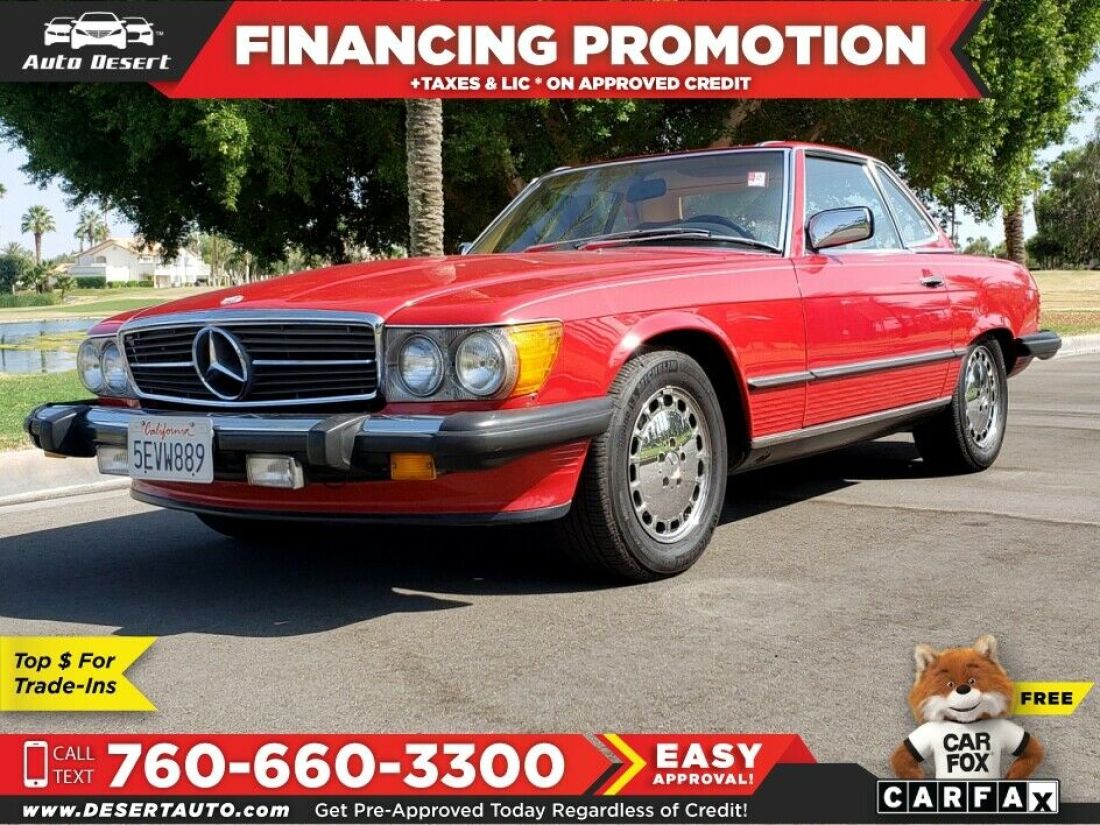 1987 Mercedes-Benz 560 SL Series Engine Rebuilt